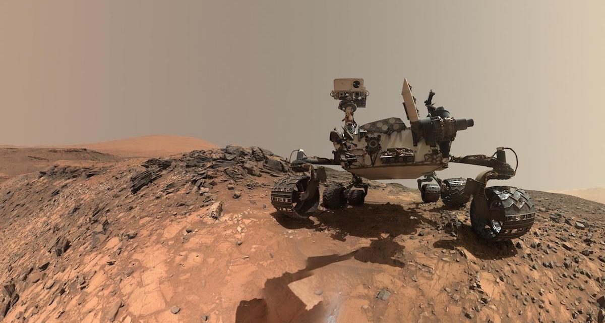 Selfie di Planet Mars